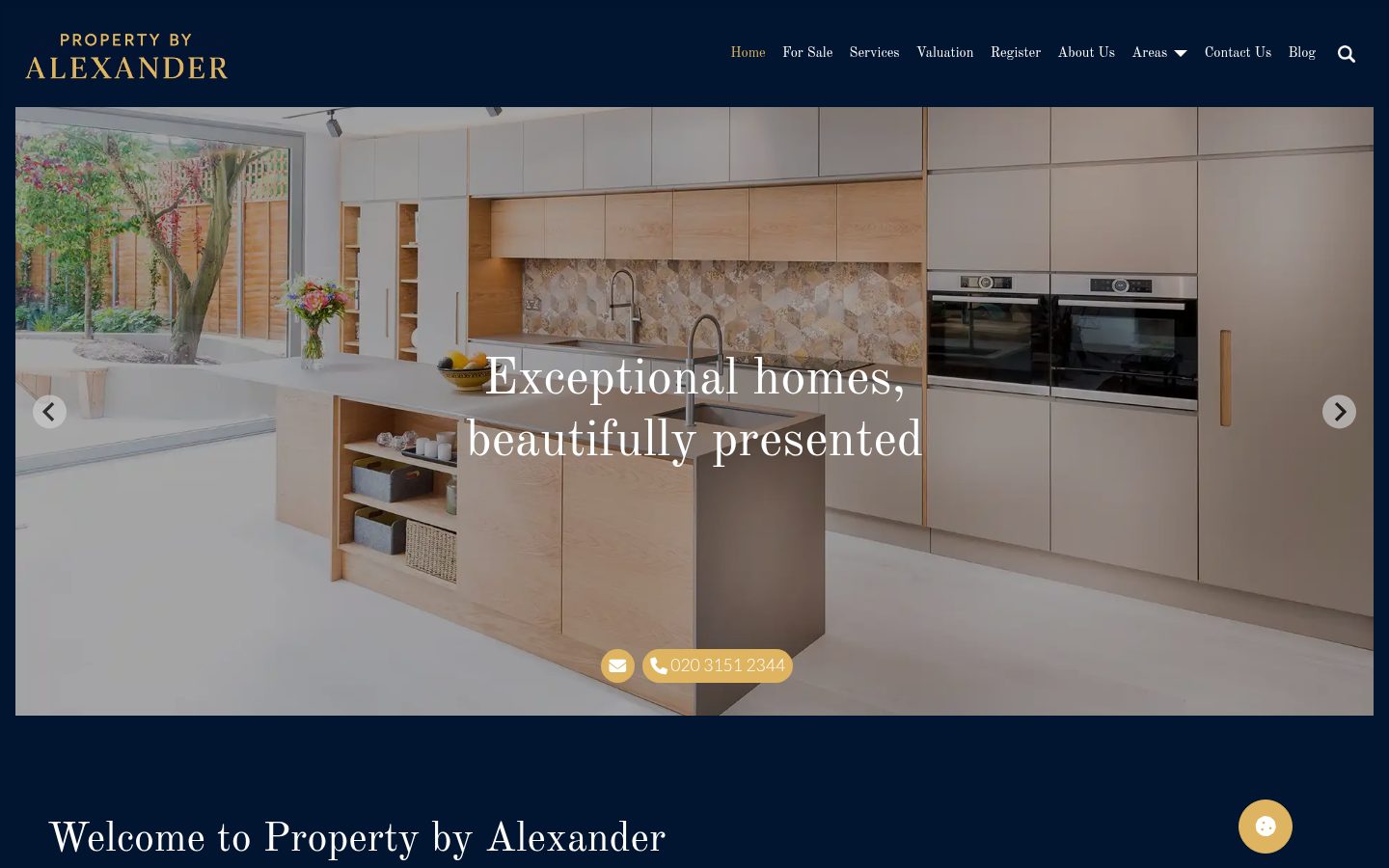 PROPERTY BY ALEXANDER — original website